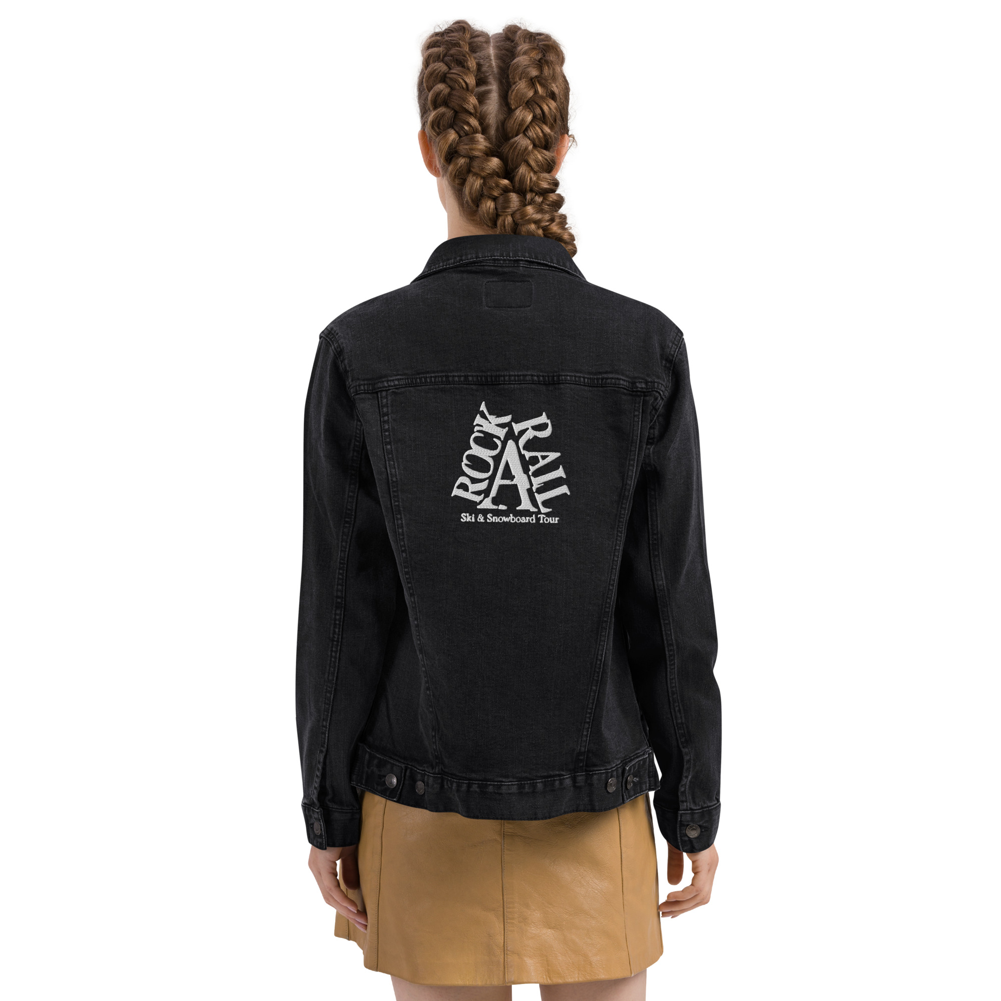 Rock A Rail Unisex denim jacket - Image 2