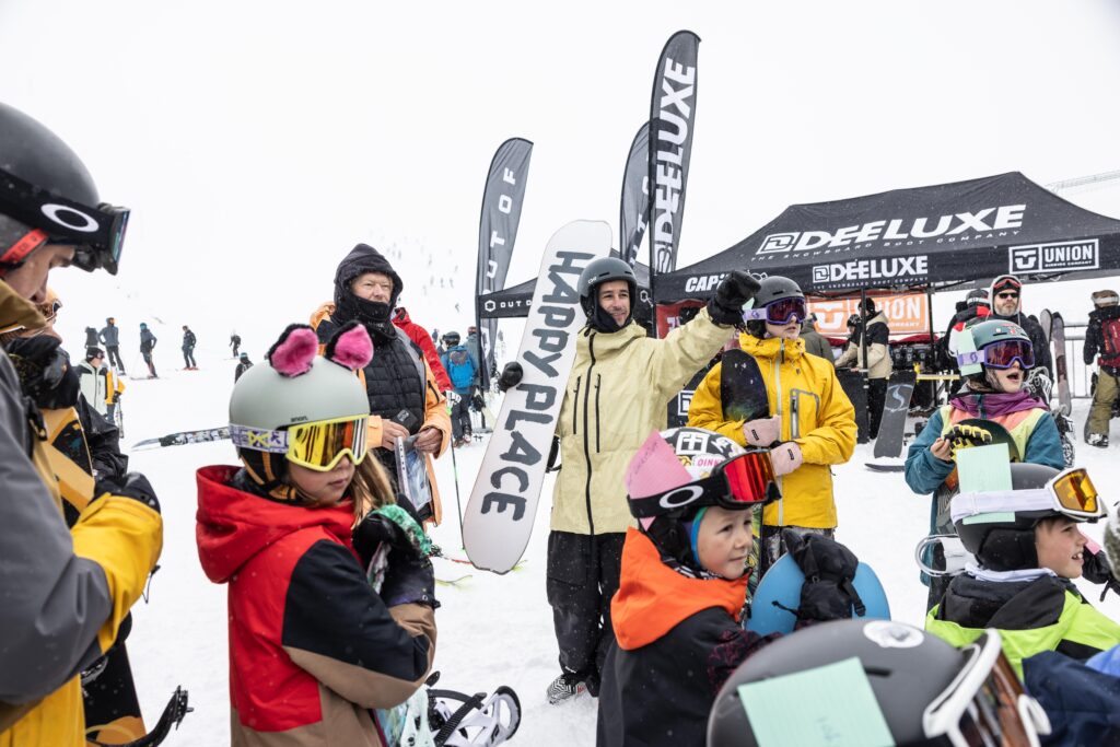 Gigi Ruf at Kids Shred Hintertux