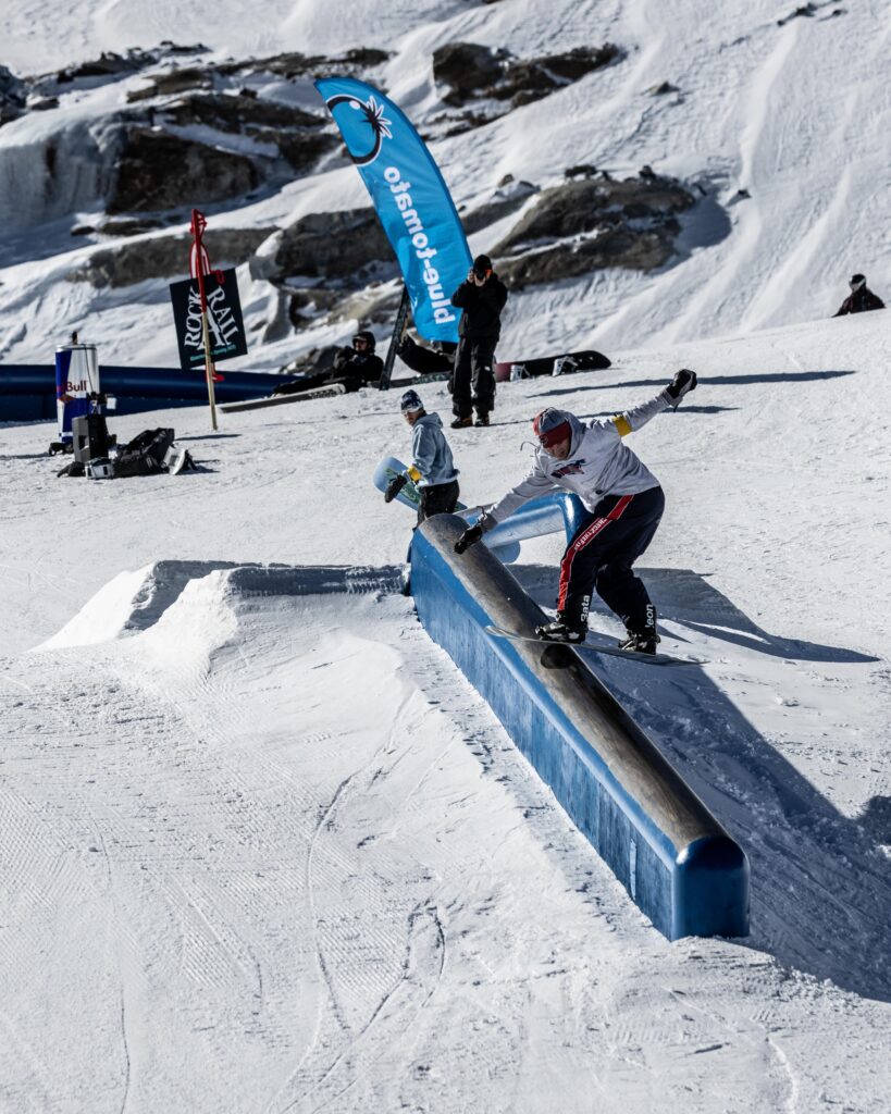 Rock A Rail qualification at Betterpark Hintertux