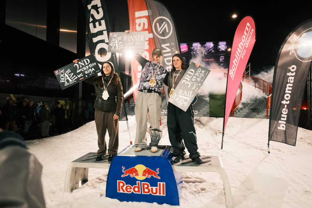 Winners Rock A Rail Ski Thun